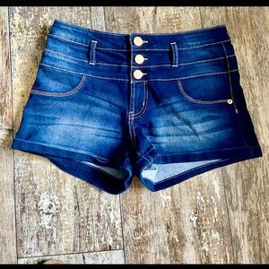 High waisted shorts